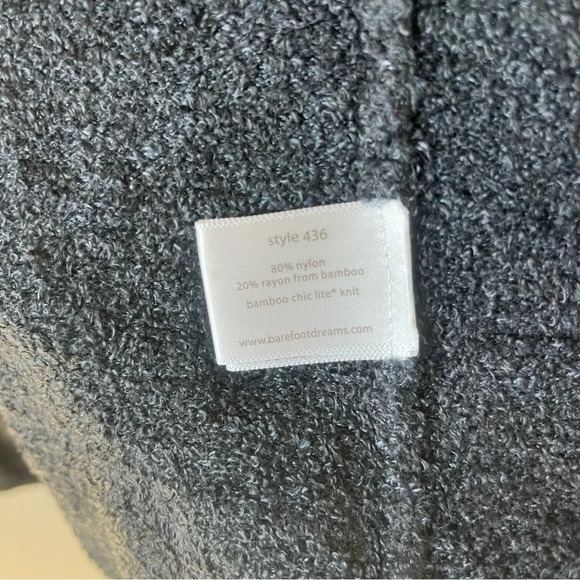 Barefoot Dreams Cardigan Sweater‎ Ombré Gray Black Size S/M - Picture 6 of 6